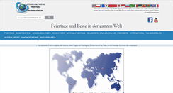Desktop Screenshot of feiertage-weltweit.com